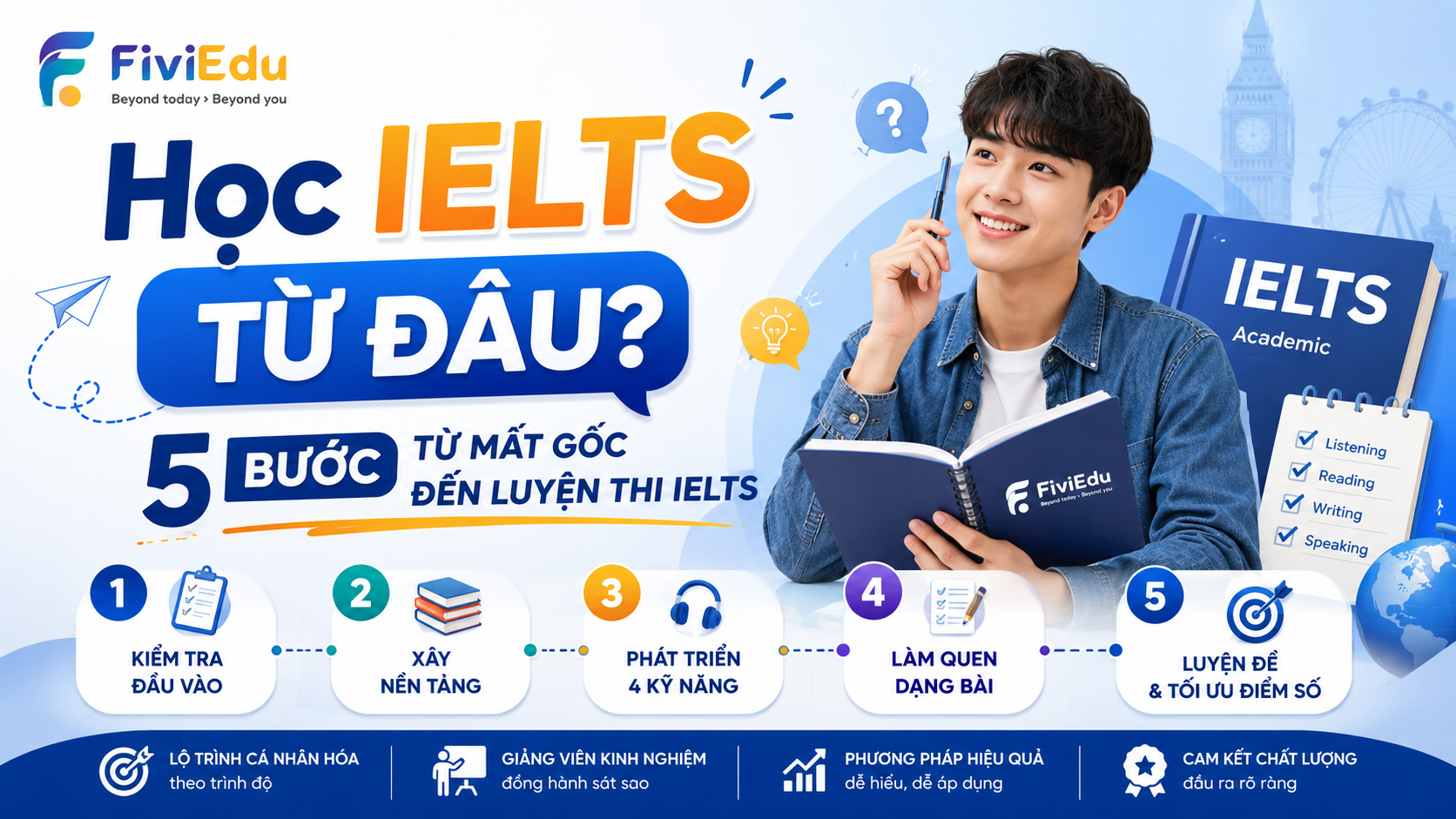 Học IELTS từ đâu