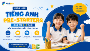 khóa học tiếng Anh Pre-Starters